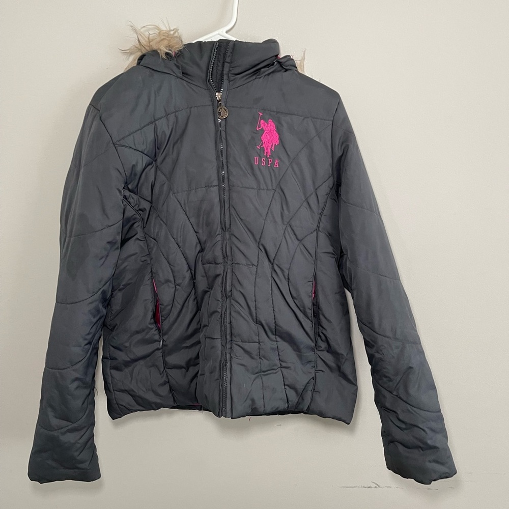 Girls Polo Puffer Jacket